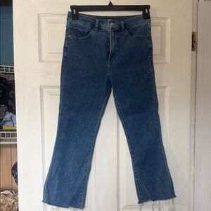 Stylish Blue Flare Women's Jeans